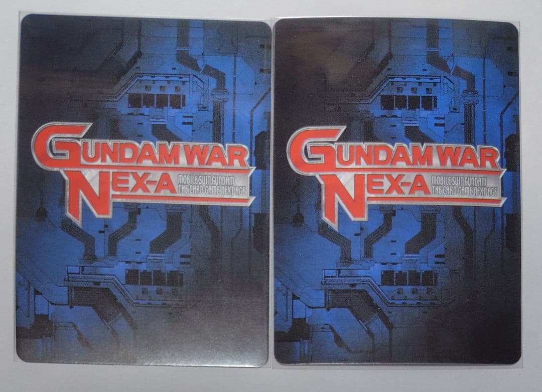 ガンダムウォー ネグザ コレクタブルレア ターンX、∀ガンダム 月光蝶2枚セット