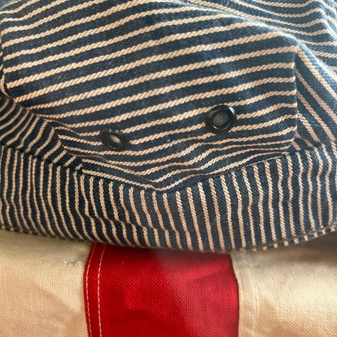 60s 〜 70s ビンテージ Lee ヒッコリー ワークキャップ Lアメリカ製