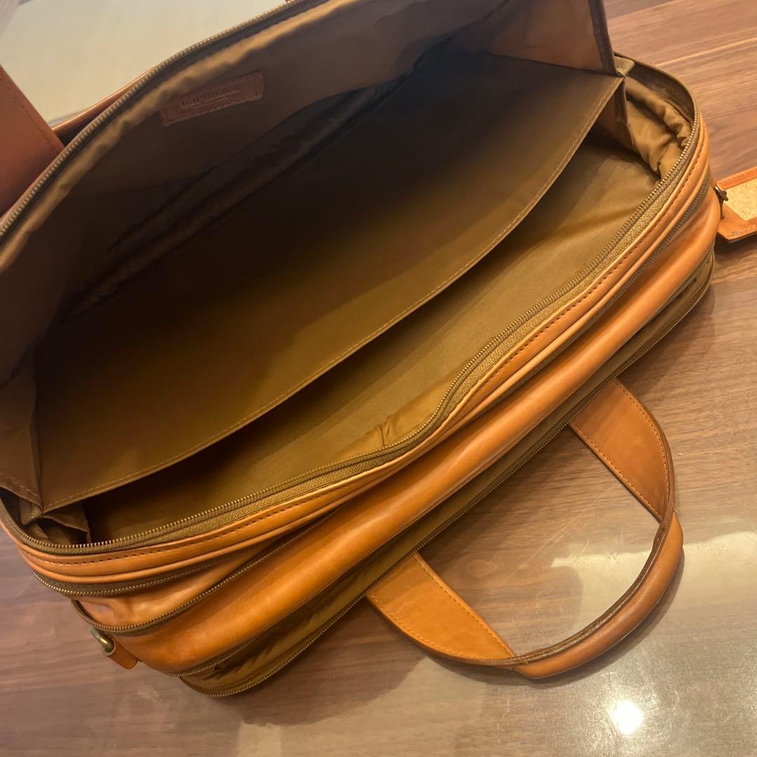 Hartmann 本革 ビジネスバッグ A4可