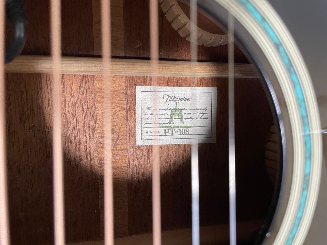 Takamine タカミネ PT-108 アコースティックギター エレアコ