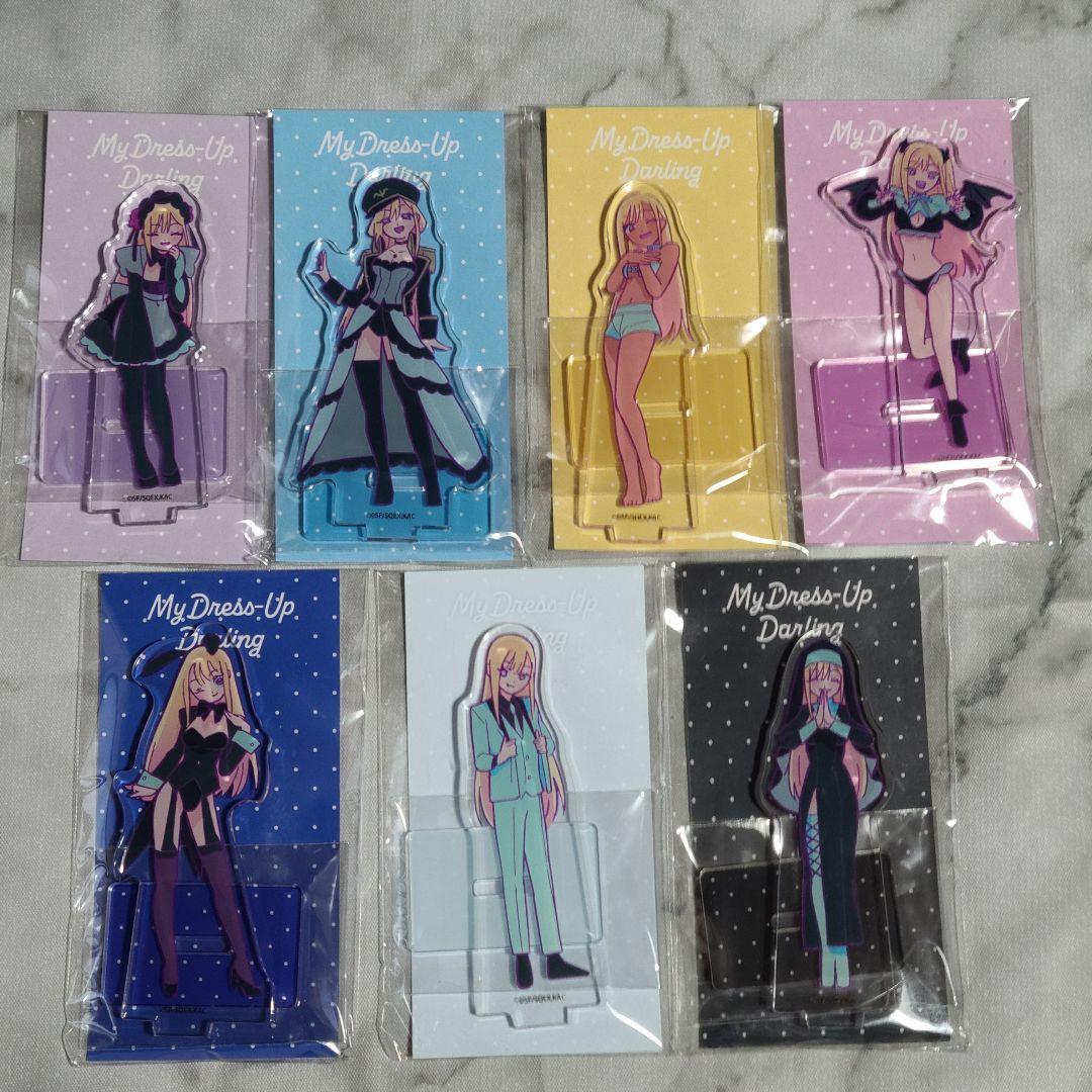 喜多川海夢 TSUTAYA限定 アクリルスタンド 全7種コンプセット　着せ恋