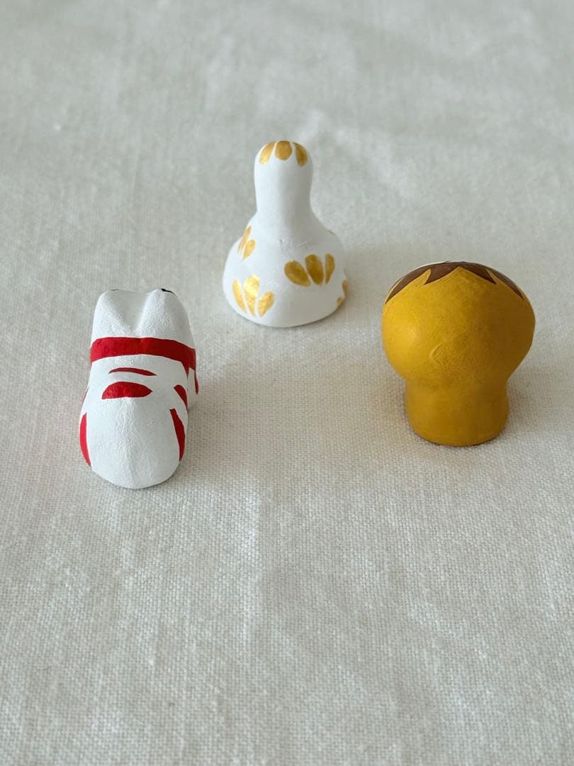 :::金沢　　落雁諸江屋　福徳煎餅　福徳せんべい　コラボ　リサ・ラーソン　土人形