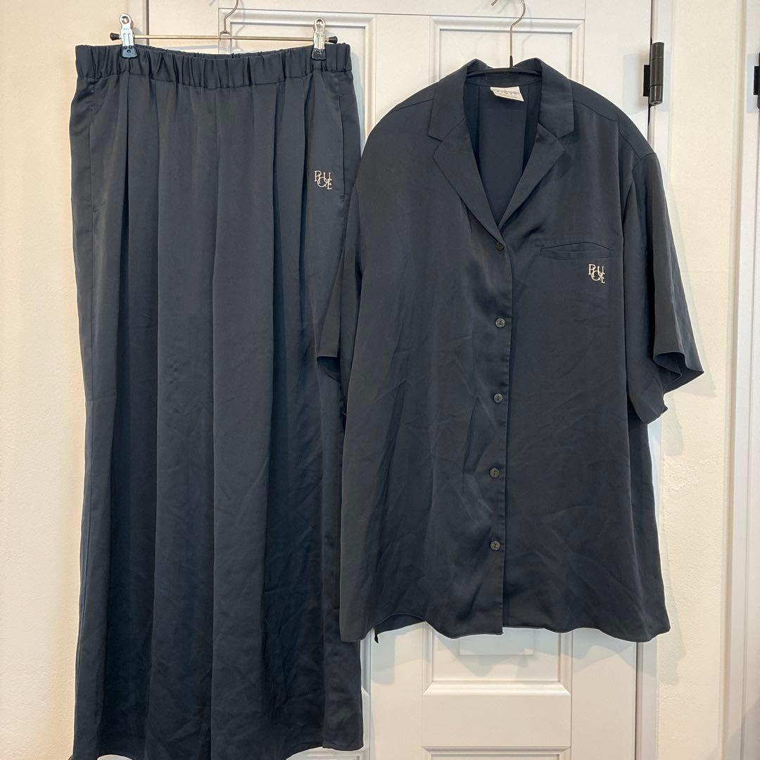 gelato pique サテントップス＆ロングパンツ 定価13640円