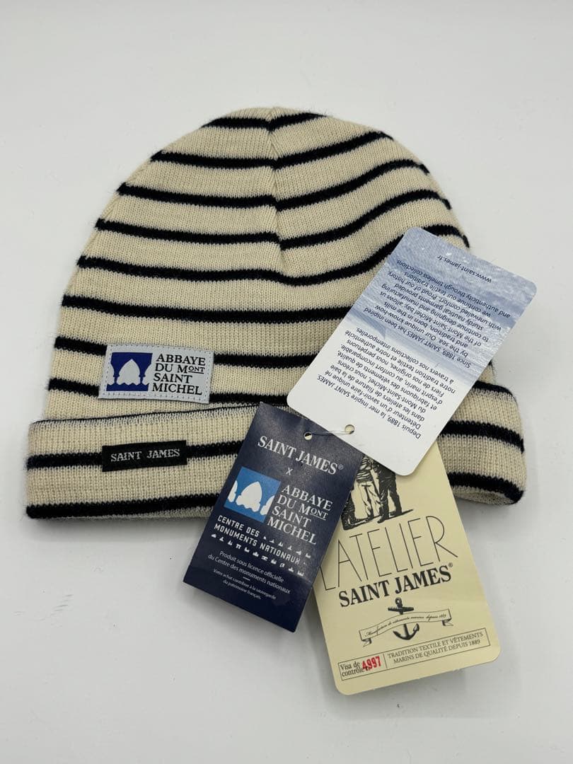 超貴重！　モンサンミッシェル　限定　ニット帽　セントジェームス　新品　未使用