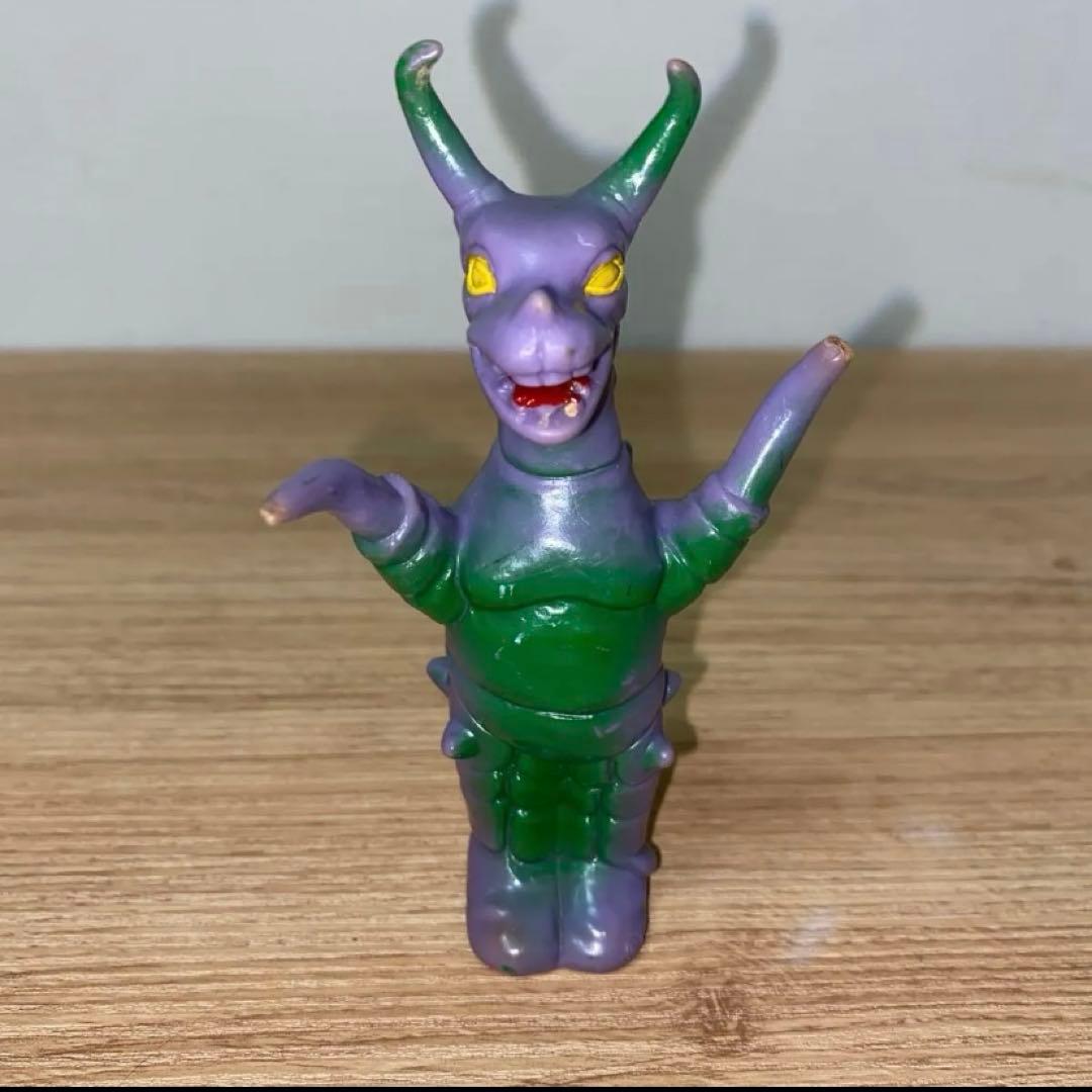 当時物 ビンテージ ミニサイズ ソフビ 指人形 東京 大里玩具 グドン