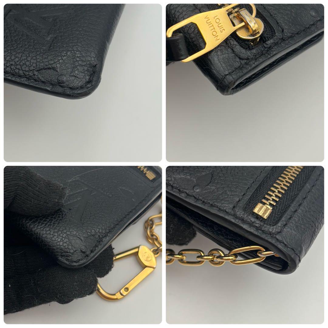 極美品✨ IC搭載　ルイヴィトン アンプラント ポシェットクレ ケース