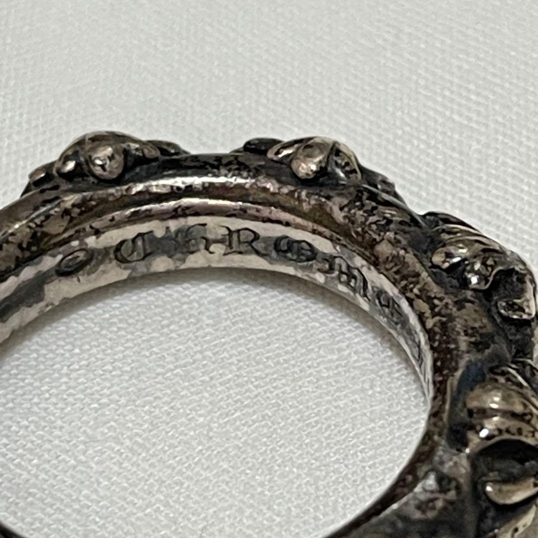 CHROME HEARTS CROSS BAND RING 16号