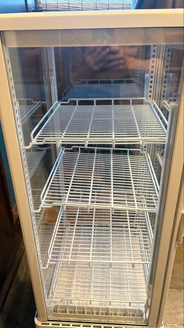 【美品】レマコム　4面ガラス冷蔵ショーケース　R4G-1055SLW