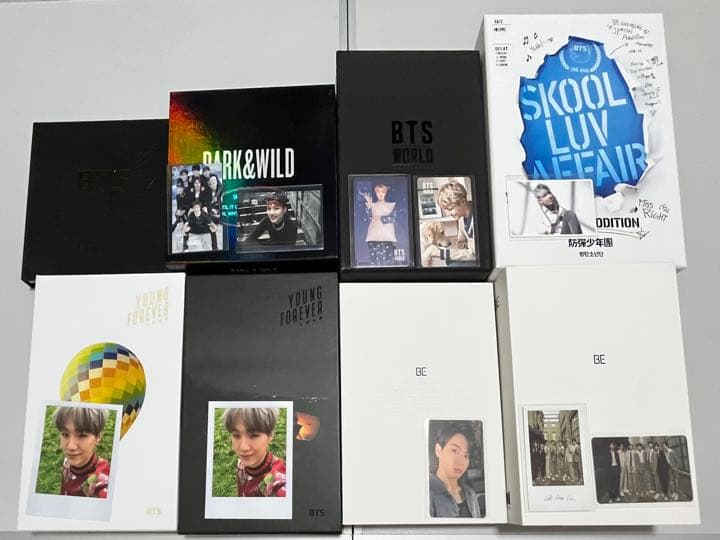 BTS アルバム CD まとめ売り トレカ