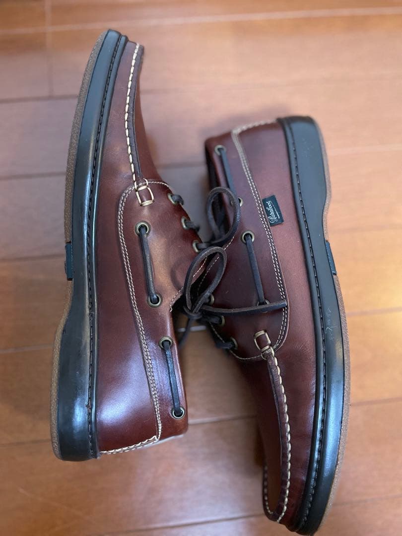 美品　PARABOOT VERITABLE MOCASSIN パラブーツ 7