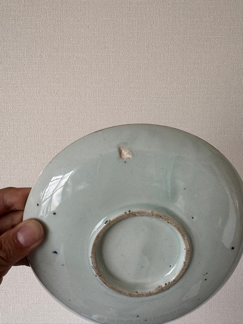 初期伊万里吹墨皿 古伊万里古唐津骨董古美術煎茶中国