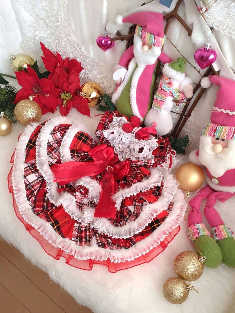 Nonmokaページ♡ハンドメイド♡ハンドメイド犬服♡犬服♡クリスマス犬服
