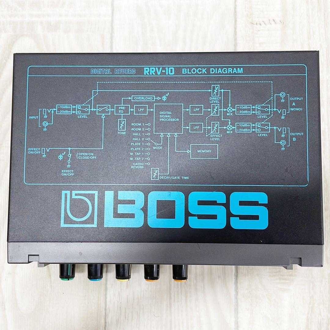 BOSS RRV-10 デジタルリバーブ エフェクター