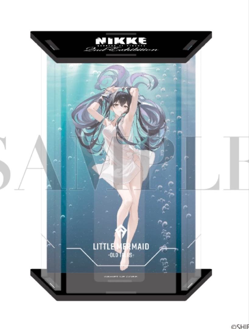 ★勝利の女神:NIKKE展 リトルマーメイド 3種セット アクスタ 社員証 等