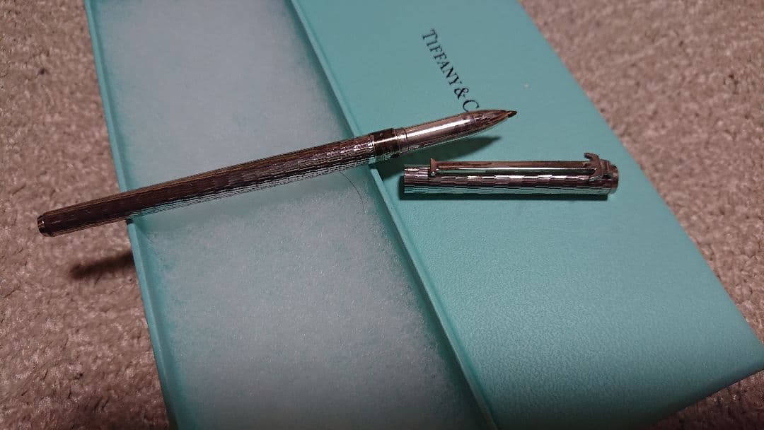 TIFFANY ボールペン シルバー 2点