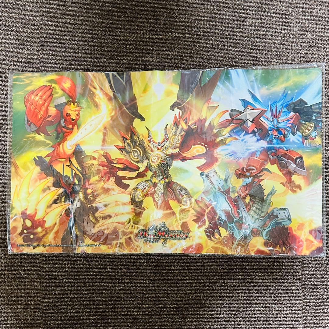 デュエルマスターズ 神アート 4種セット プレイマット＆複製原画ポスター付