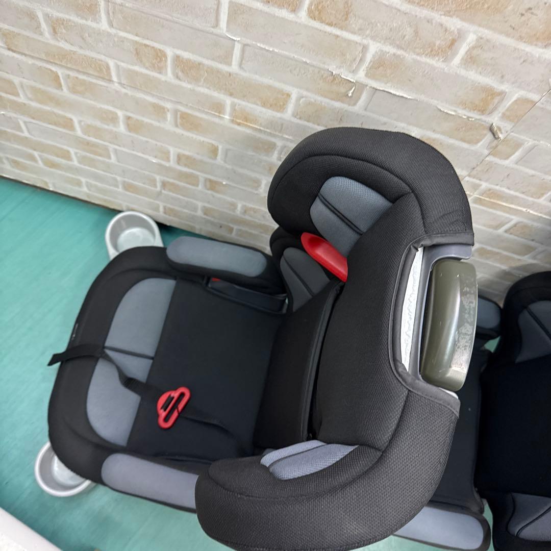 グレコ ハイバックジュニア　ジュニアシート　3才から　2台セット売り