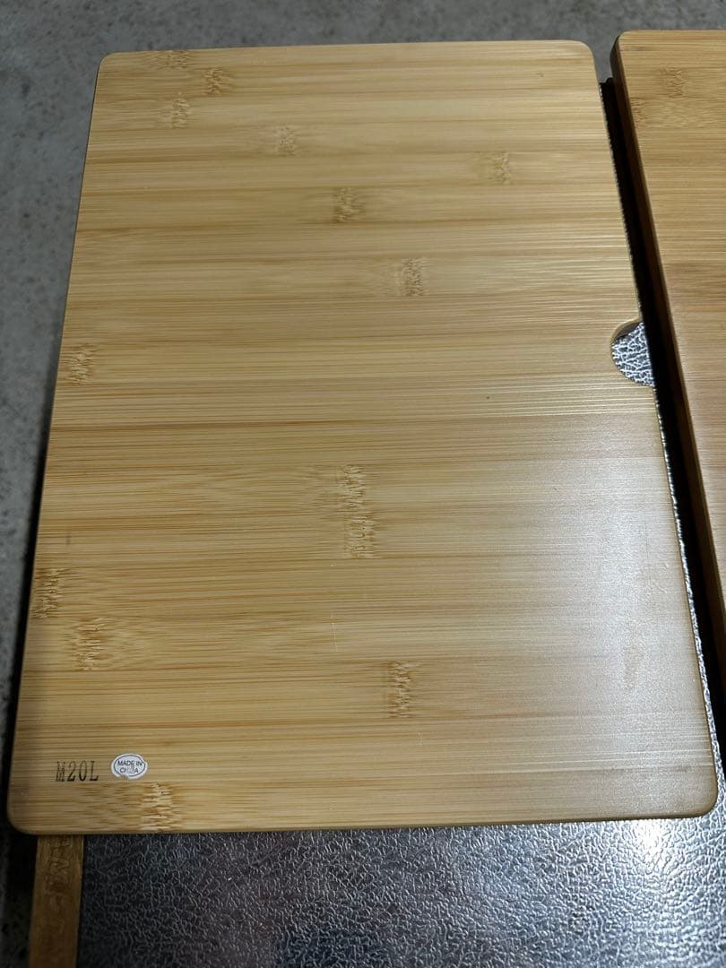 スノーピーク　ウッドテーブル　竹