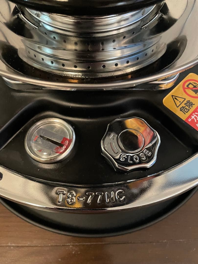 アルパカ ストーブ2022年製　ストーブファン、五徳、一酸化炭素チェッカー