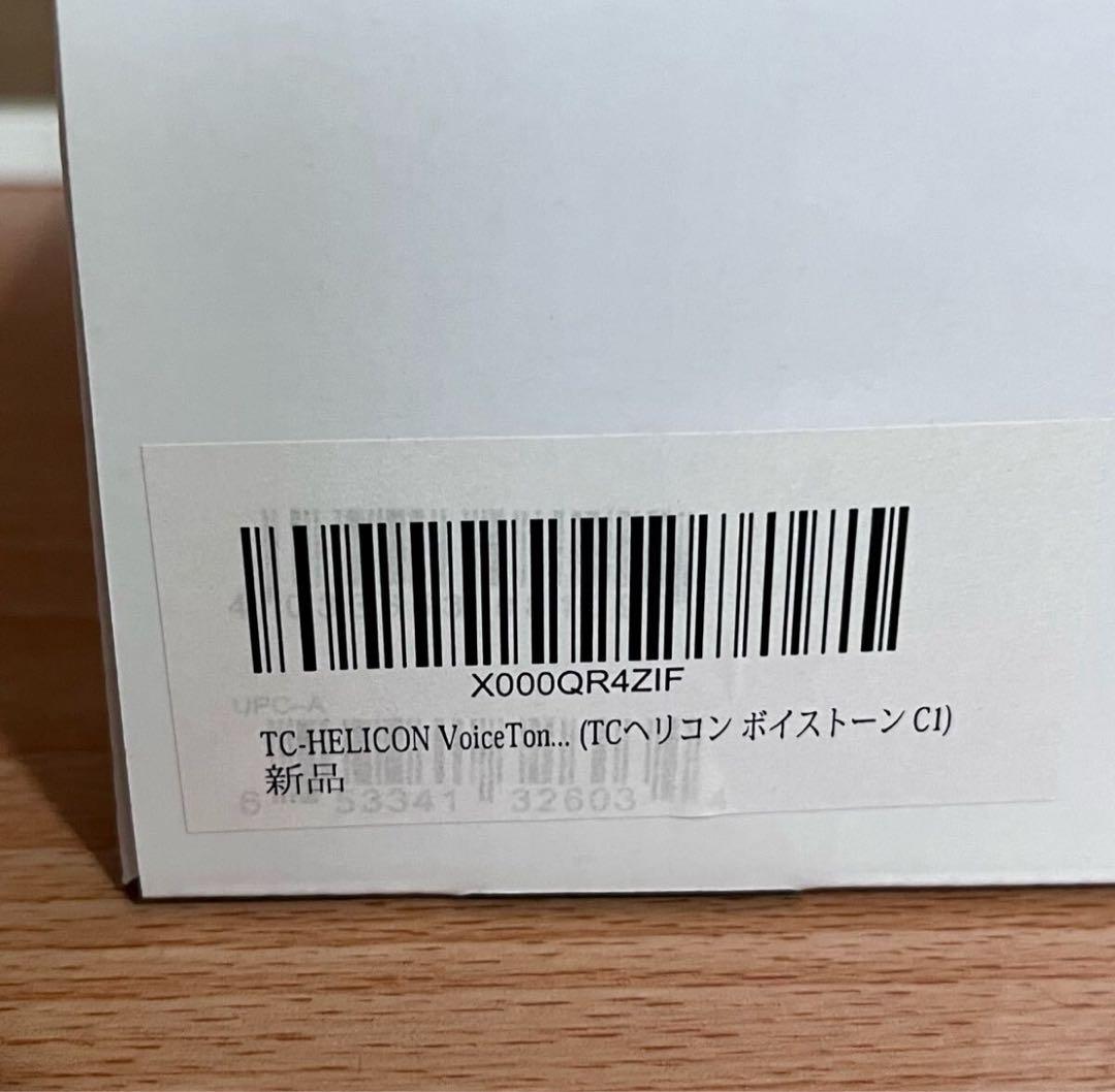 【未使用】TC HELICON VOICETONE C1 ティーシーヘリコン