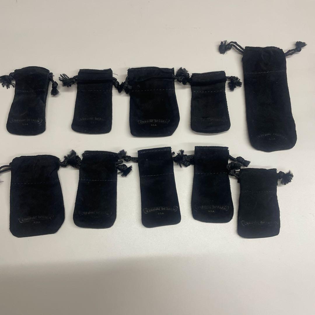 クロムハーツ　革袋10個セット