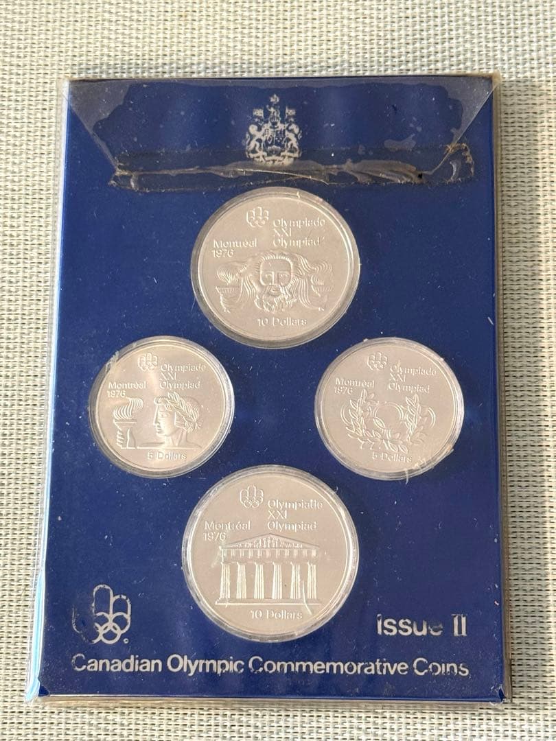 カナダオリンピック 記念銀貨 記念メダル