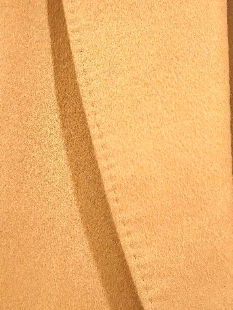 【中古】23区 キャメルベージュ チェスターコート 38