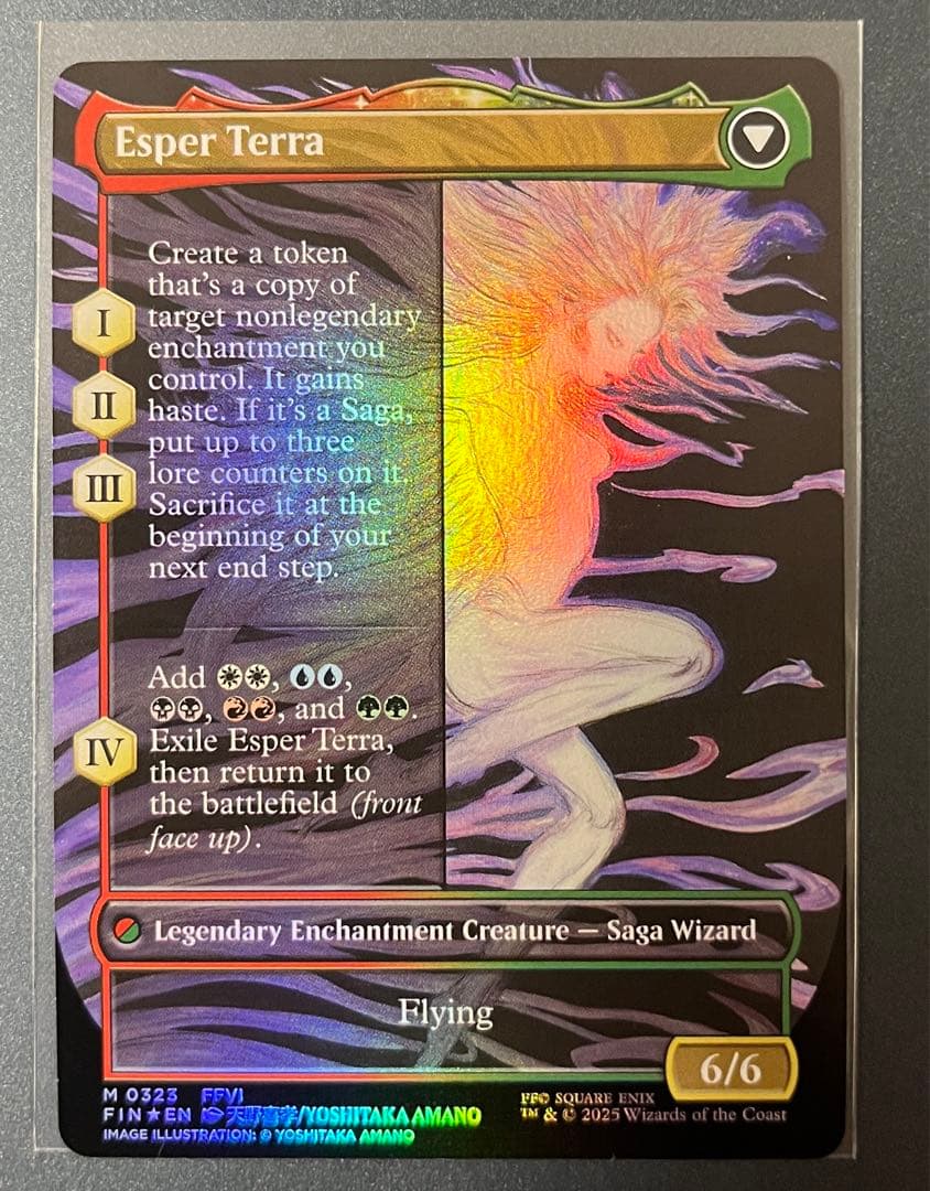 MTG 魔導戦士、ティナ/幻獣の血を引く少女、ティナ Foil 英語