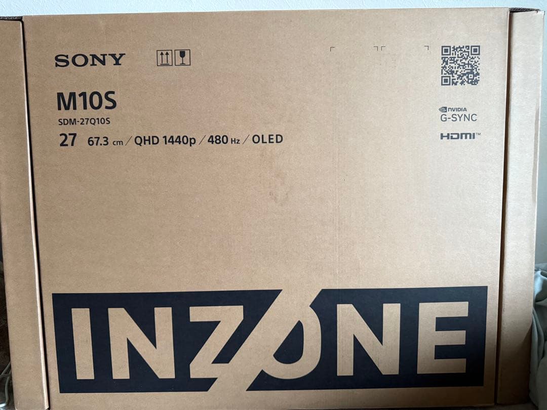ディスプレイ・モニター本体 INZONE M10S SDM-27Q10S QHD