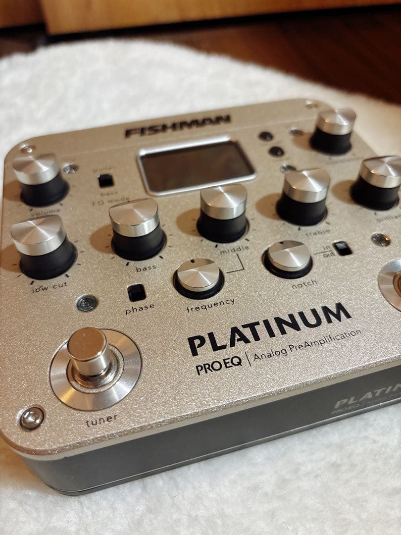 ギター FISHMAN Platinum Pro EQ/DI Analog Preamp