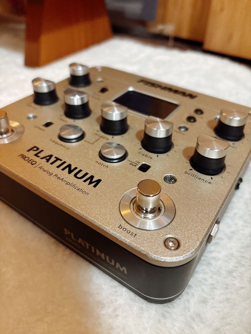 ギター FISHMAN Platinum Pro EQ/DI Analog Preamp