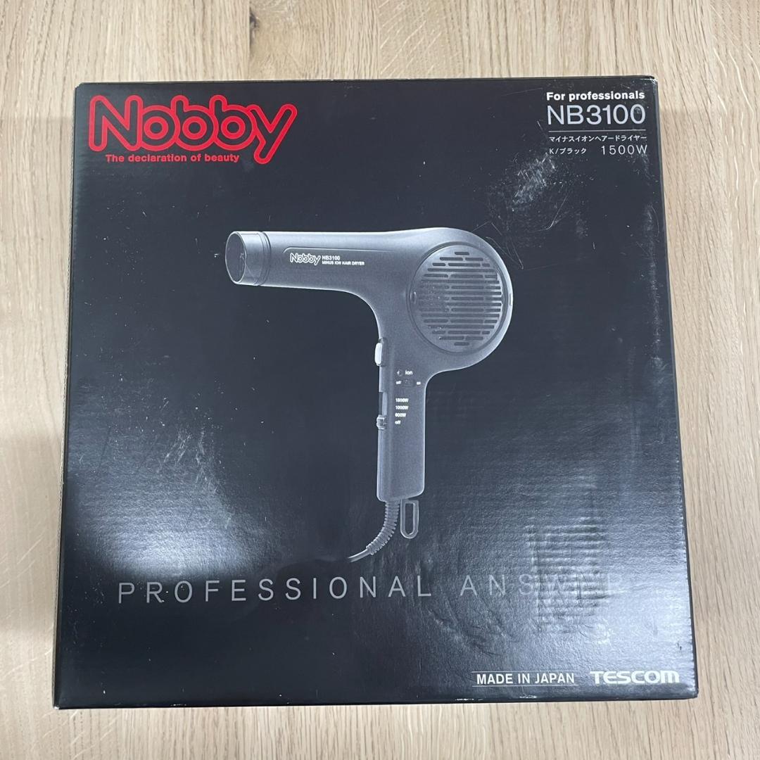 Nobby マイナスイオン ドライヤー NB3100 2025年製