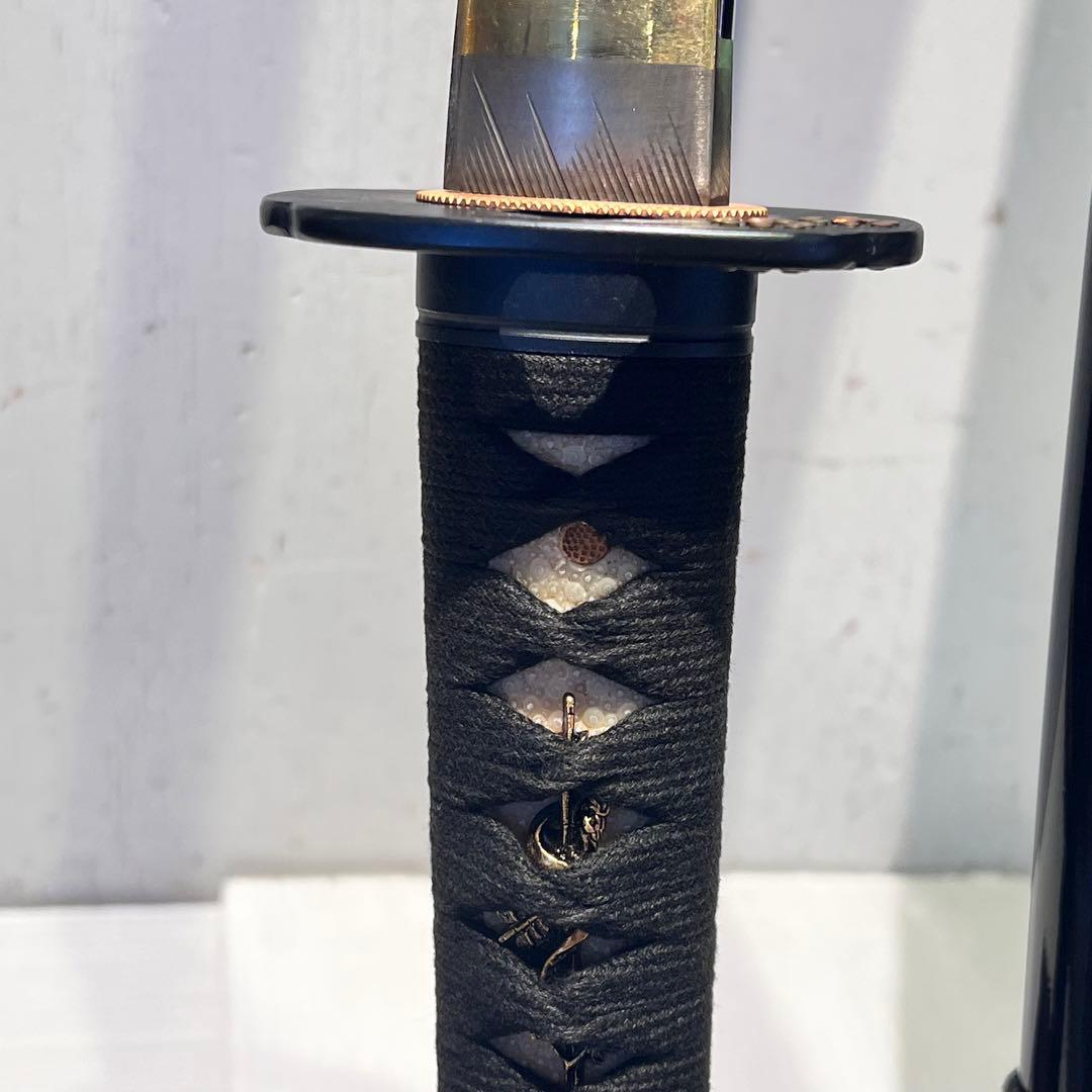 【 模造刀 / 長刀 】刀 アンティーク　梵字 刀 鞘 侍 置物