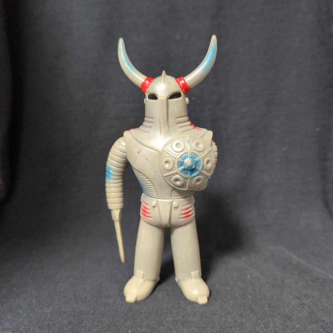 昭和レトロ　当時物　レッドバロン バイキング三世 ブルマァク　ソフビ　ジャンク品