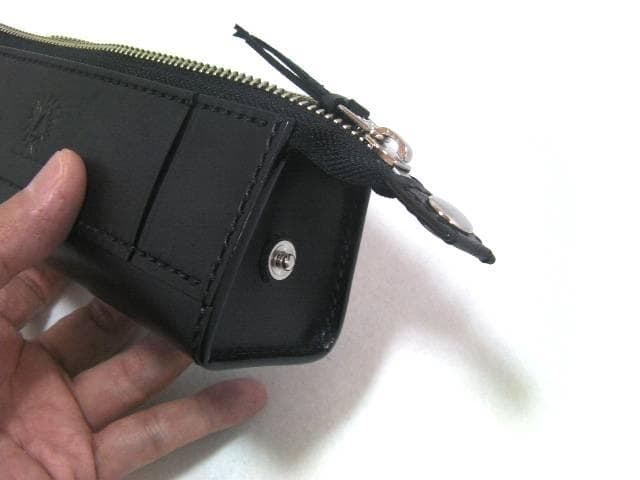 栃木レザー 本革 ペンケース 筆箱 大容量 定規入る 黒 日本製