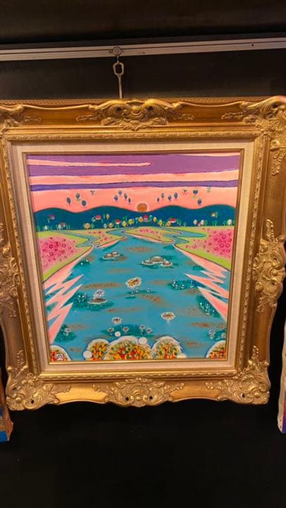 【アクリル画】商品名　「命の響」限定品　新品未使用品　10号