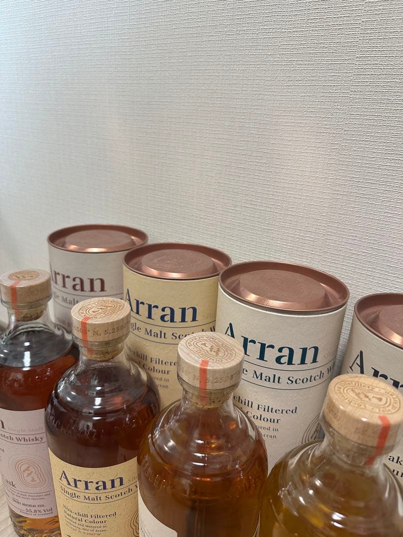 Arran シングルモルトウイスキー 4本セット