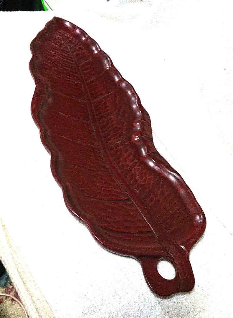 煎茶盆芭蕉葉型 盆A461