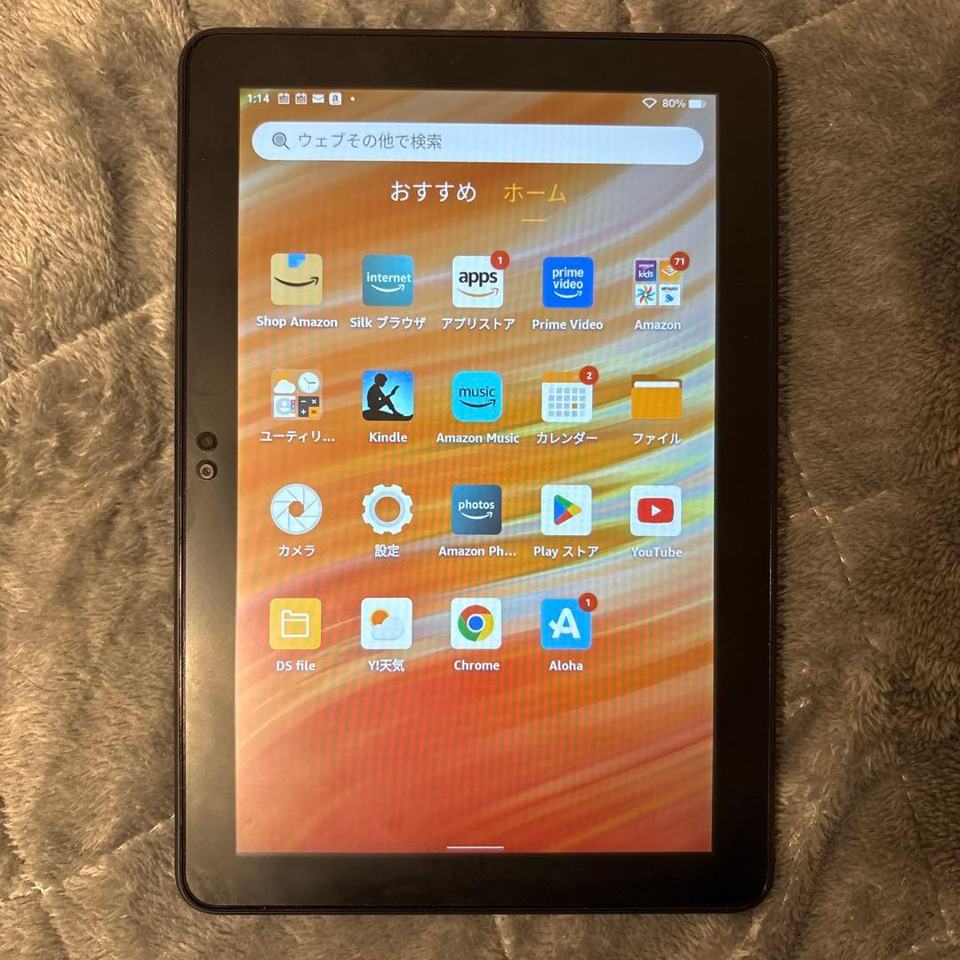 Amazon Fire HD8タブレット12世代（2024）4GB RAM