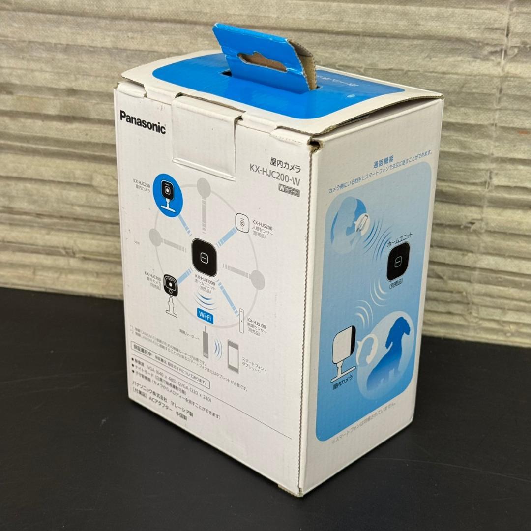 ☆未使用　パナソニック　屋内カメラ　KX-HJC200-W　ホームネットワーク