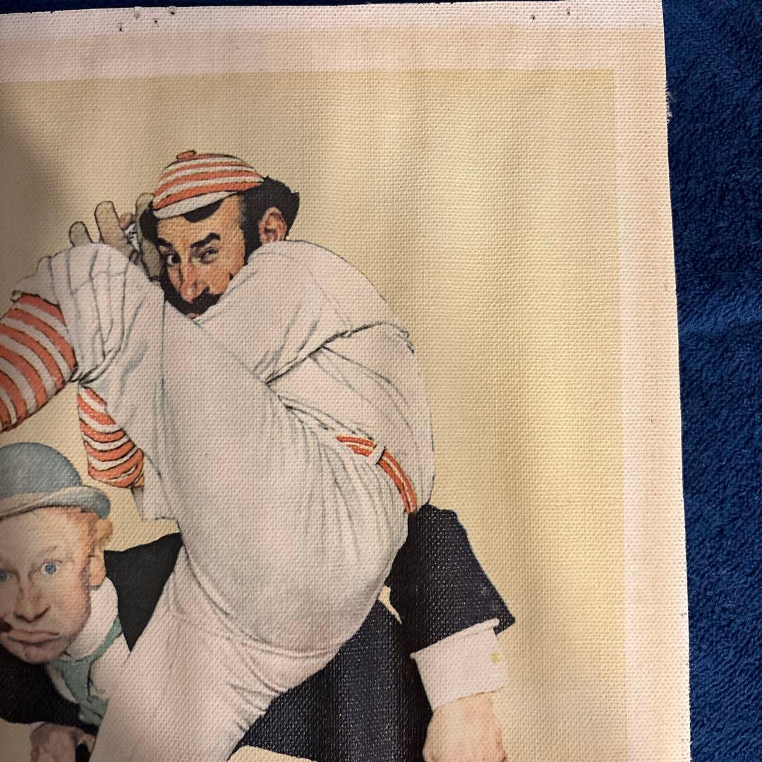 ⬛︎希少⬛︎1972年製ノーマンロックウェル⬛︎キャンパスヴィンテージポスター⬛︎