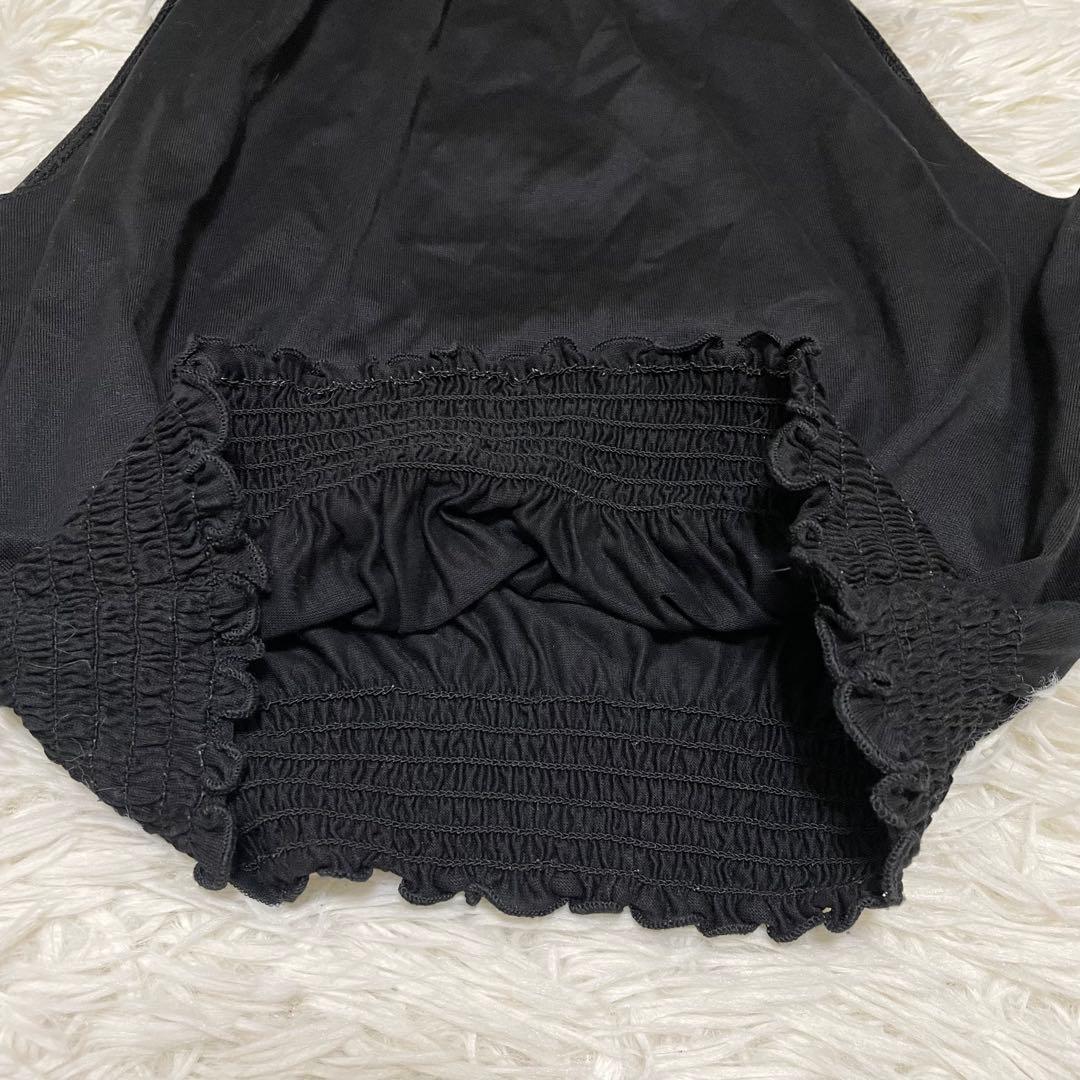 miumiu archive ホルターネック プルオーバー ギャザー タンク