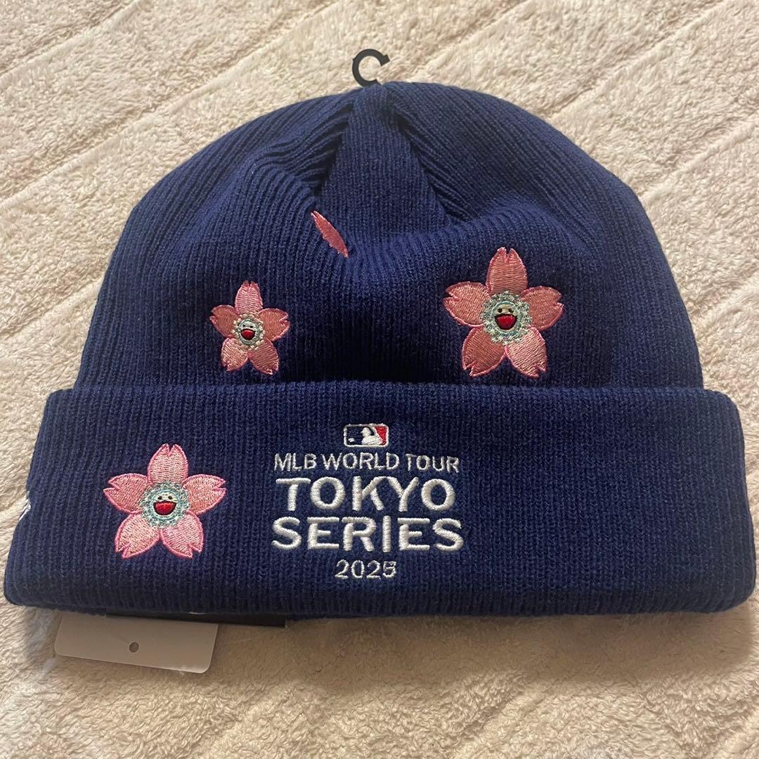 MLB 東京シリーズ 2025 キャップ ビーニー 村上隆 ニューエラ LA