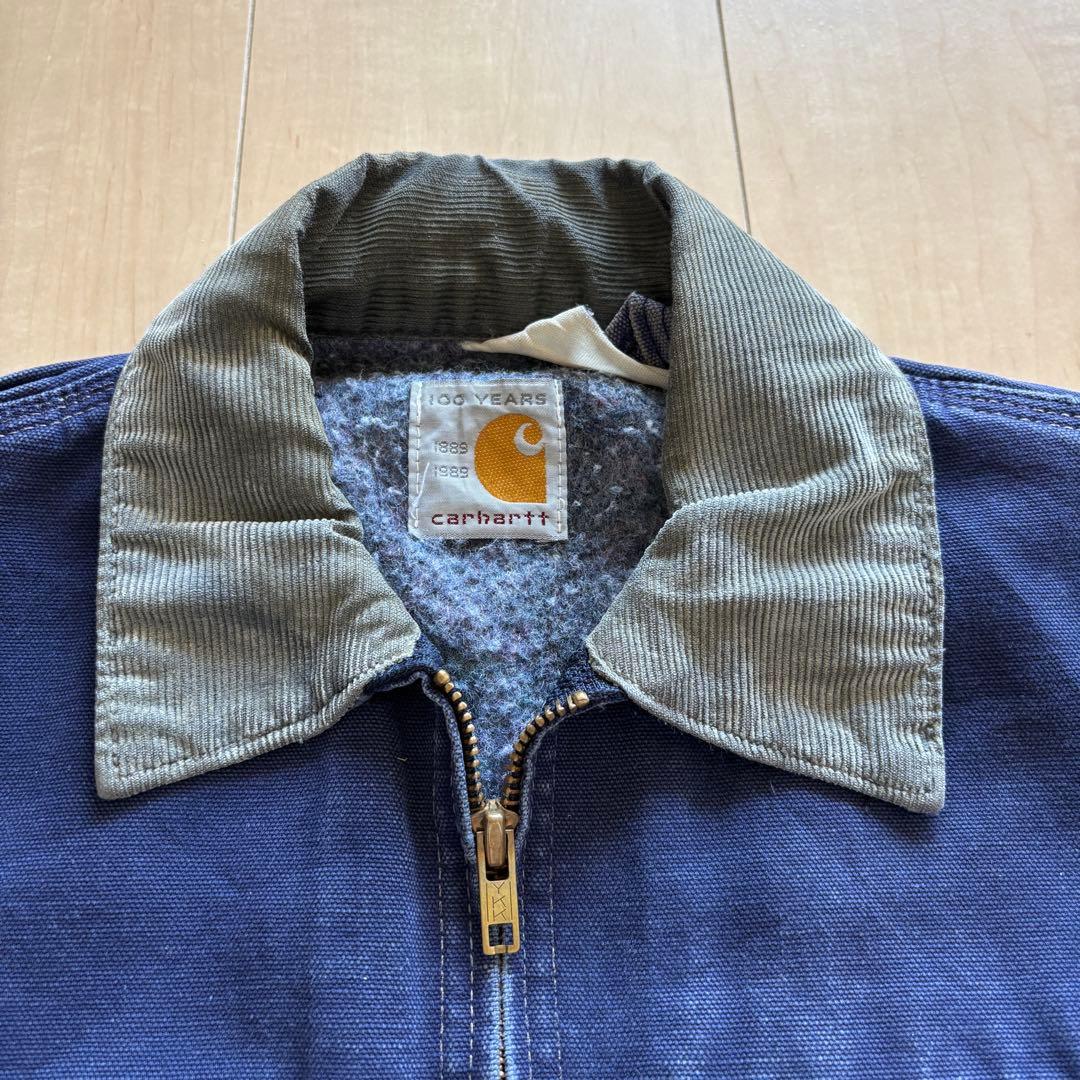 Carhartt 100周年記念 デトロイトジャケット ネイビー 38 Sサイズ
