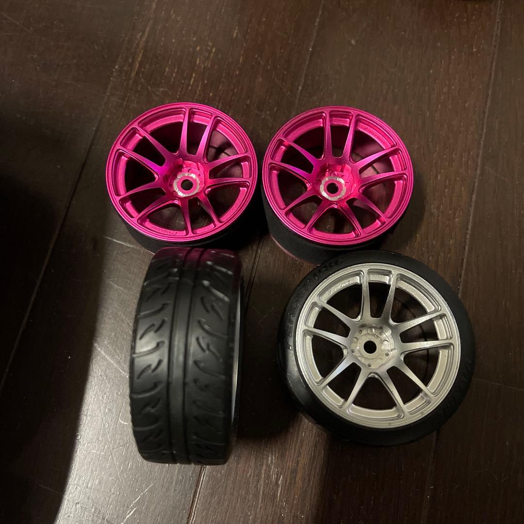 overdose BUZZBreak 26mm アルミ ピンク シルバー