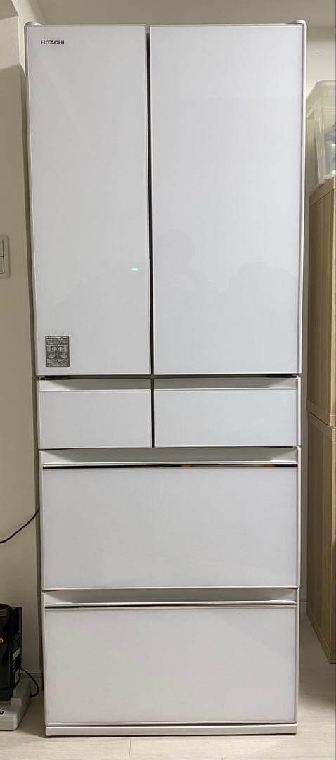 【Shoukai】冷蔵庫 R-HW60J(XW) クリスタルホワイト