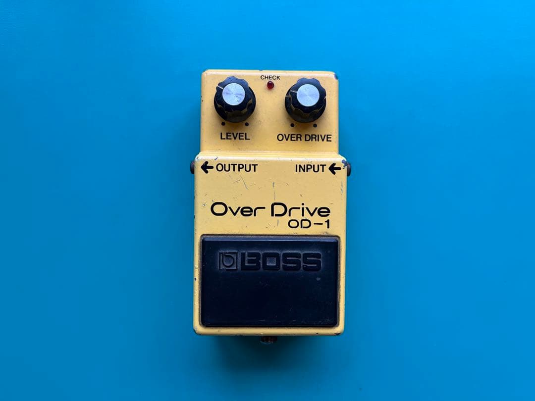 BOSS Over Drive OD-1 銀ネジ