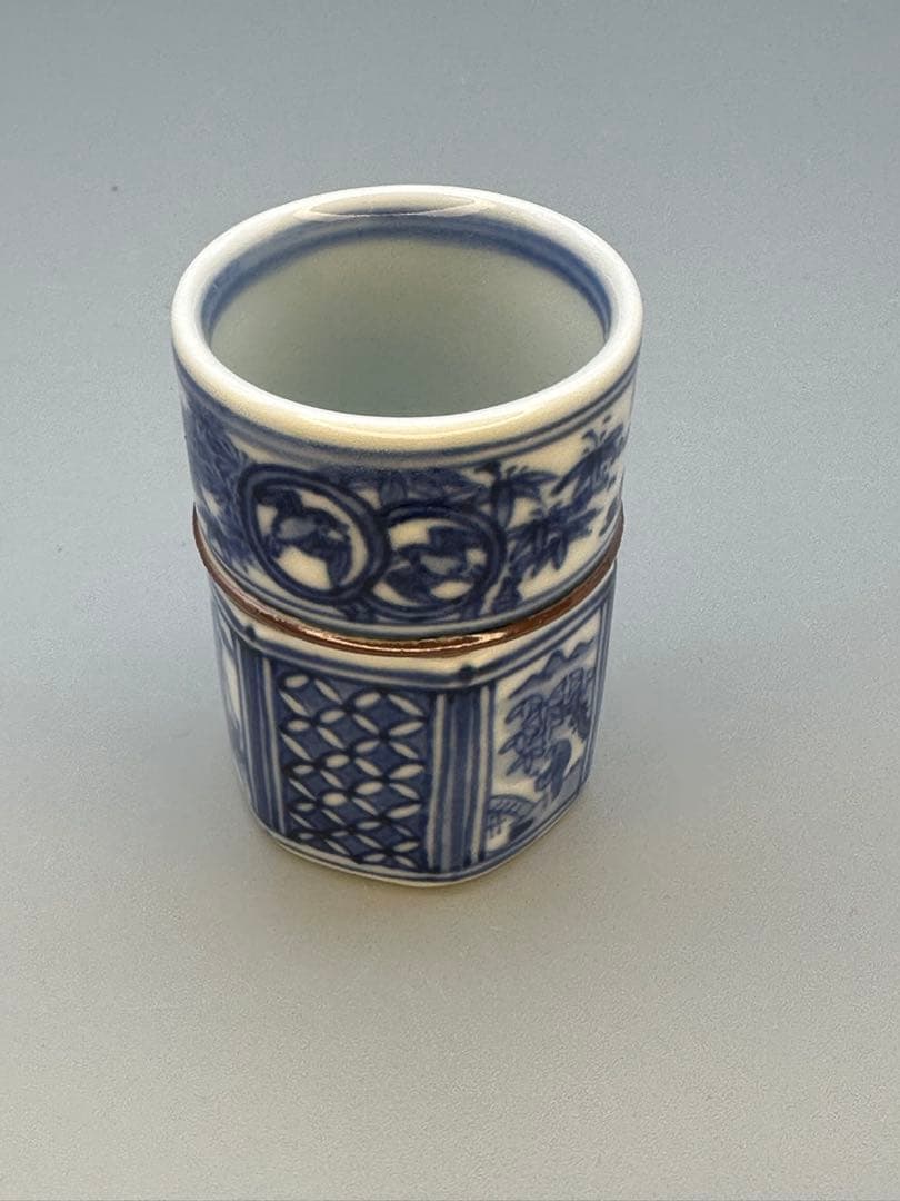 茶道具　振出　巾筒　真葛香斎　祥瑞