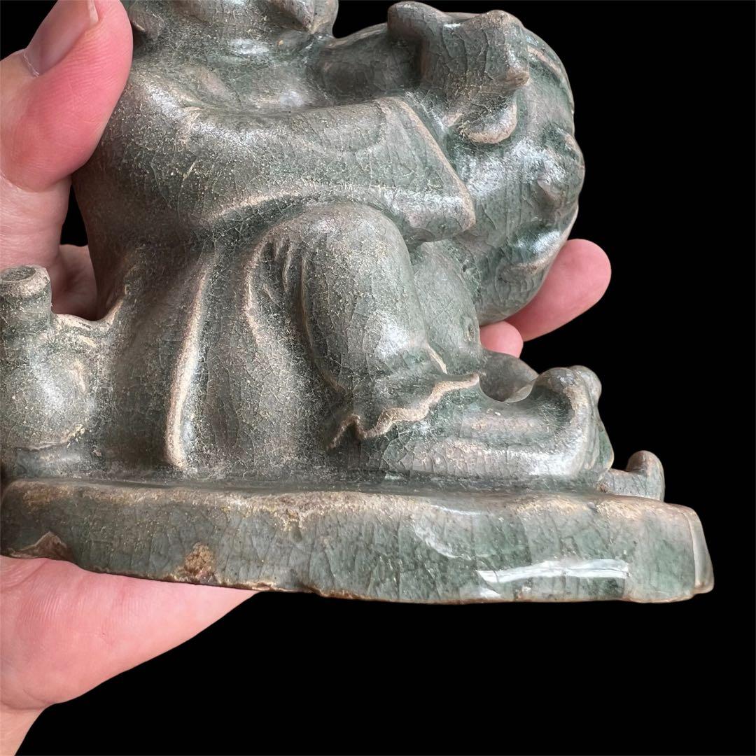 高麗青磁 香炉 珍品 置物 陶器 李朝 韓国 朝鮮 骨董品 古美術