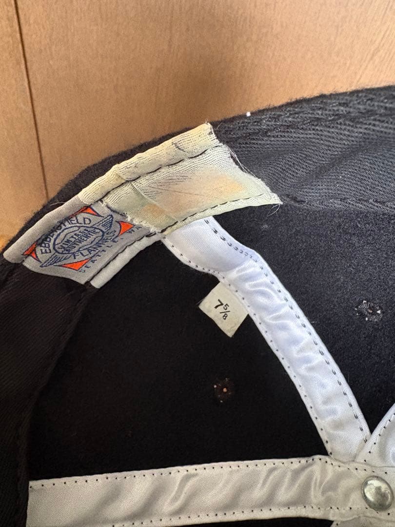 Supreme ブラック Sロゴ キャップ